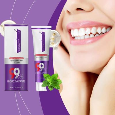 120g Teeth Whitening Toothpaste Reduce Yellow Protect Tooth Enamel Fresh Breath Oral Cleaning Teeth Gum Care Toothpaste