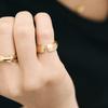 poery Orbit Open Pinky Ring_Gold