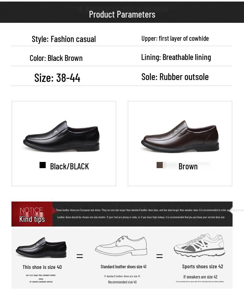 Herrskor i mjukt läder, slip-on, vardagsskor - Våredition för pappa