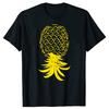 Swinging Lifestyle Pineapple T-Shirts Upside Down Swinger Tshirts Men Women Cotton Valentine's Day Japan Anime Tee Tops