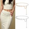 European and American Love Rhinestone Alloy Waist Chain Women's Adjustable Chain Metal Decorative Belt Dress Accessories Spot