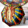 1Pc Jesus Automatic Umbrella - Suitable Travel Outdoor Portable Umbrella Birthday Gift Daily Essentials