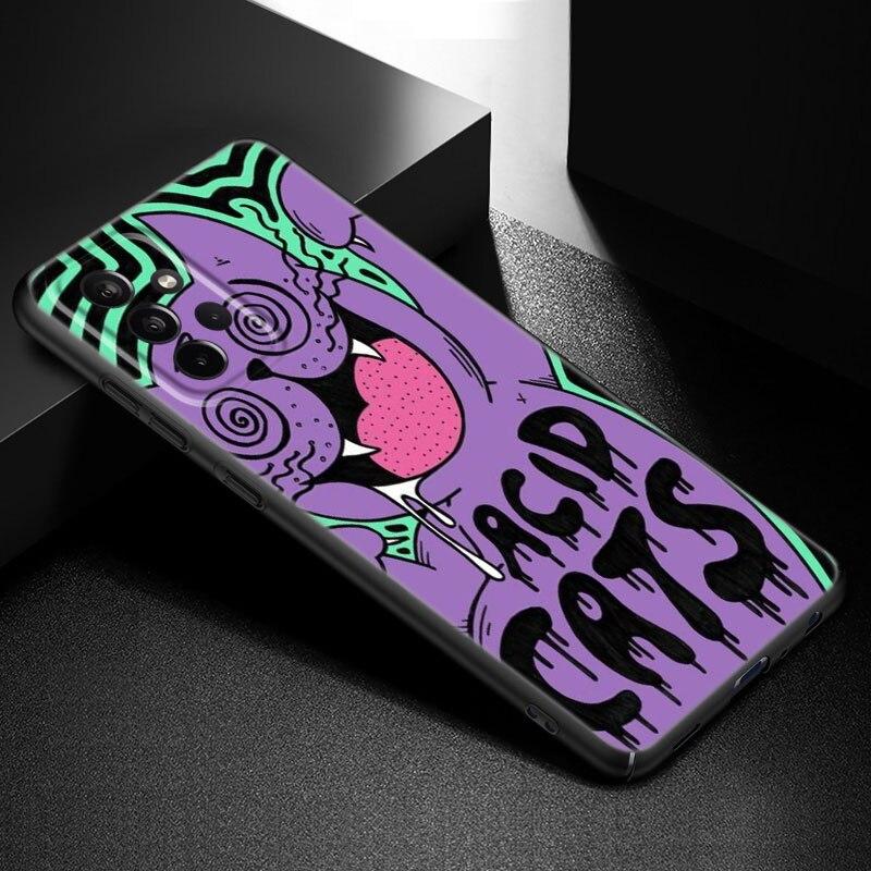 Colourful Psychedelic Trippy Art Case For Samsung A21 A30 A50 A52 S A13 A22 A32 A33 A53 A73 5G A11 A12 A31 A51 A70 A71 A72