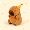30cm Capibala Doll Water Dolphin Plush Toy for Children's Birthday Hat Water Dolphin Doll Toy
