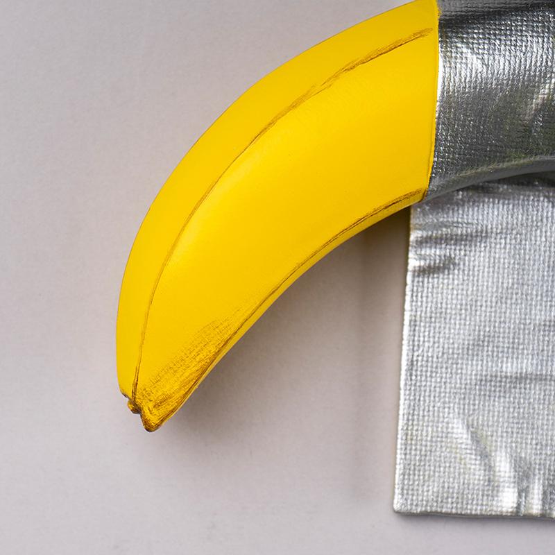 Resin Tape Banana Comedian Figurine Wall Art Bathroom Living Room Kitchen Wall Decor Decoration Porch Entrance Interior