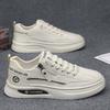 Men's Shoes 2025 New One-pedal High-end Casual Board Shoes Platform Tooling Trendy Shoes Lazy Comfortable Versatile White Shoes
