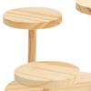Wood Riser Display Stand Multi Tier Small Figurine Multipurpose Decor Wooden Base Step Shelf