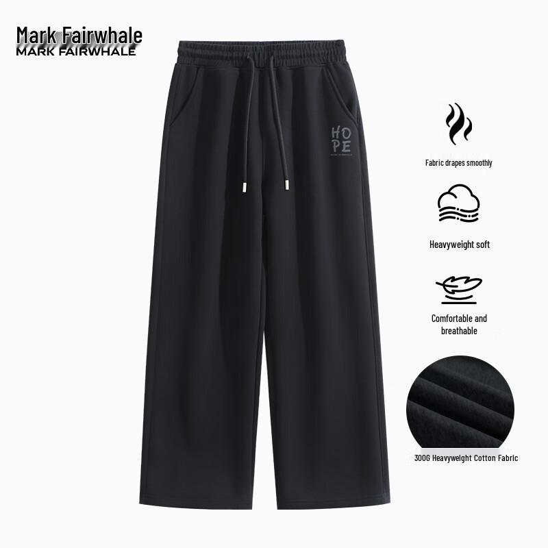 

Mark Fairwhale Men s 300g Heavyweight Straight-Leg Casual Sport Pants 3XL