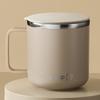 Outdoor Use 8.6*8.6*10cm Insulated Coffee Mug Double Layer Mug 304 Stainless Steel Material Comfortable Handle Grip