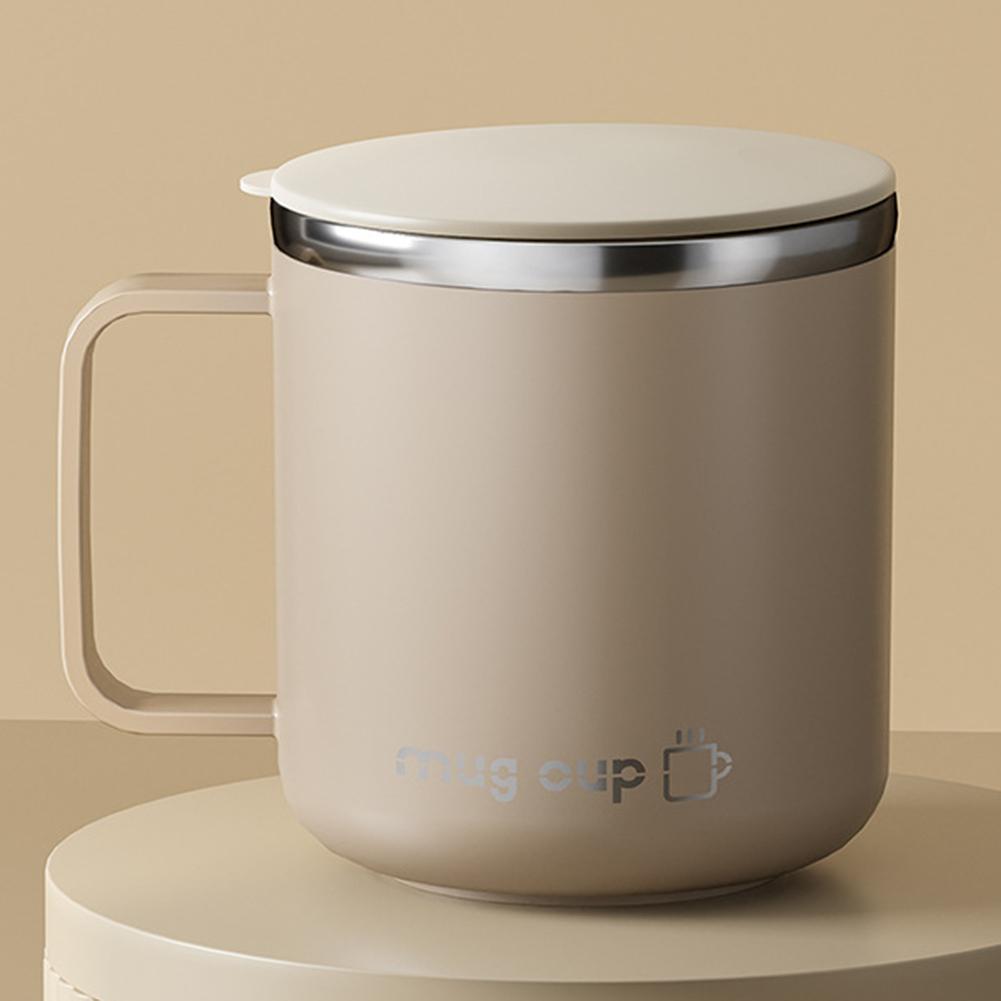 Outdoor Use 8.6*8.6*10cm Insulated Coffee Mug Double Layer Mug 304 Stainless Steel Material Comfortable Handle Grip