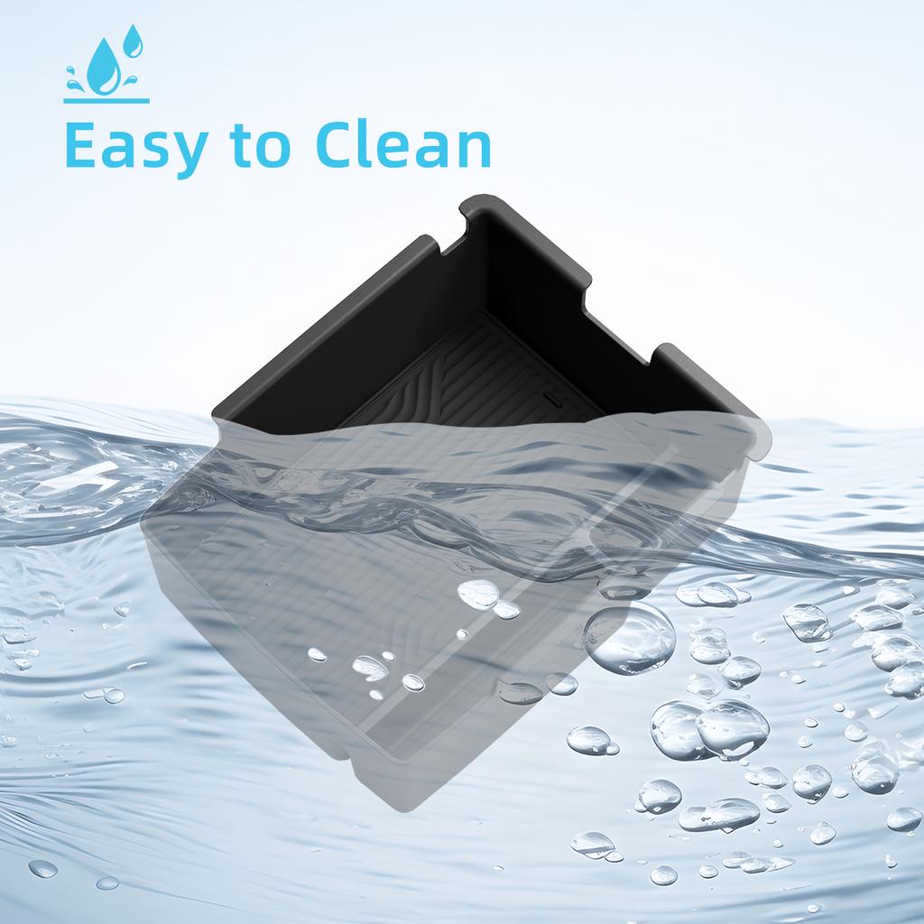 Armrest Storage Box for Kia K4 2025 (US Version only) Car Center Console Tray Organizers Accessories Stowing Tidying ABS Black