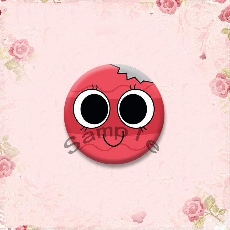 Game Peripheral Characters Brooches on Clothes Pebble Shelly Bobette Vee Cartoon Badge Collectible Lapel Pins Fans Jewelry Gifts