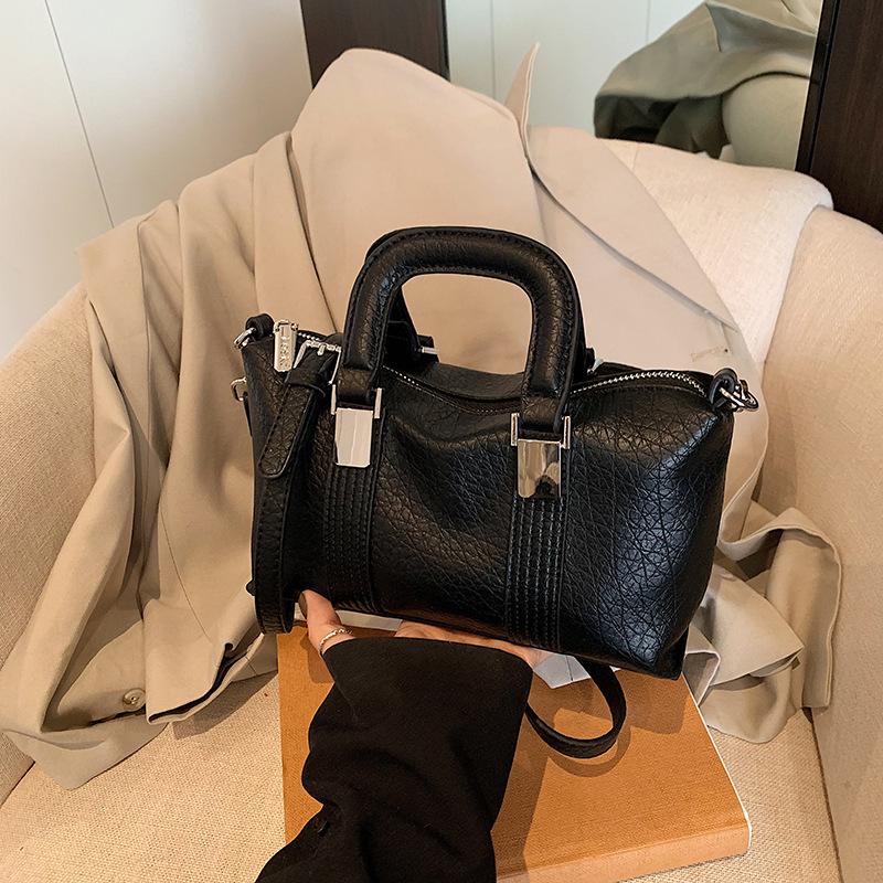 Niche Design Handbag Women's New Textured Small Square Bag Casual Trendy Shoulder Messenger Bag