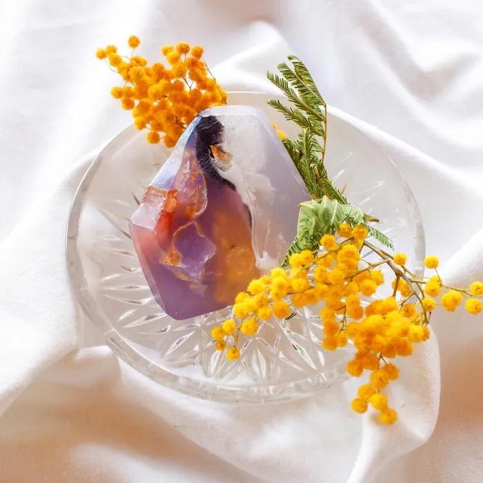 Birthstone Soap / February Amethyst