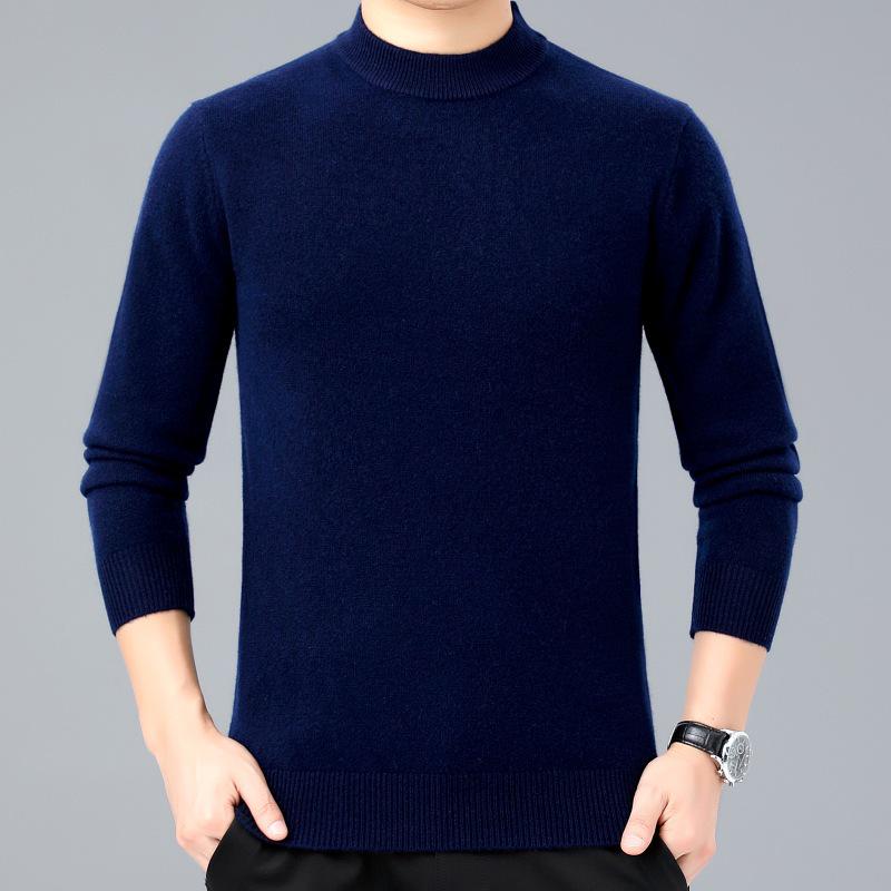 2025 Herren V-Ausschnitt Kaschmirpullover: Dick, Warm, Business Casual für Herbst/Winter