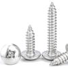 304 Stainless Steel Self-Tapping Screw Set - Mushroom and Umbrella Head
