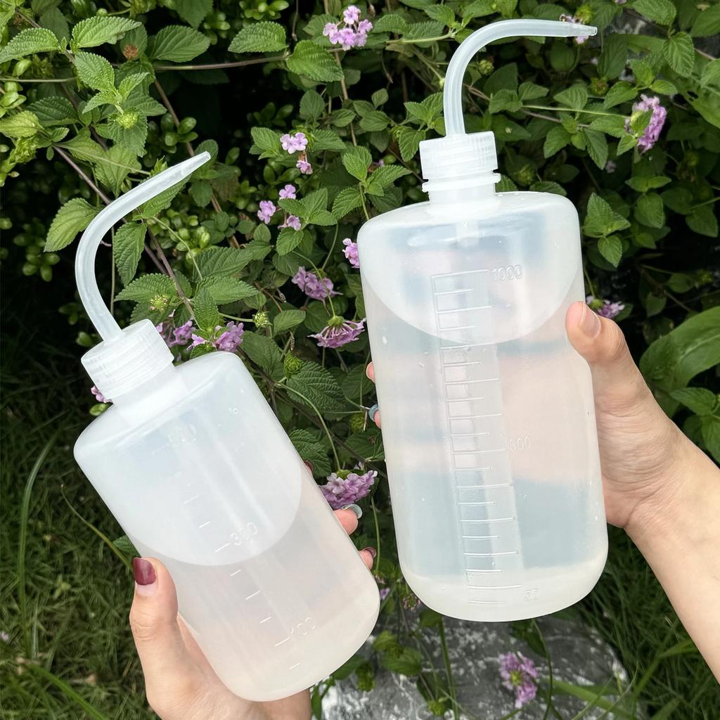 1/6PCS Plants Watering Spray Squeeze Bottles Tattoo Washing Bottle Cleaning Laboratory Measuring Bottle Kitchen Liquid Container