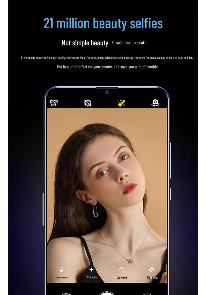 6,8" 5G Dual-SIM-Smartphone, 512 GB – Ideal für Gaming, Studenten und Senioren