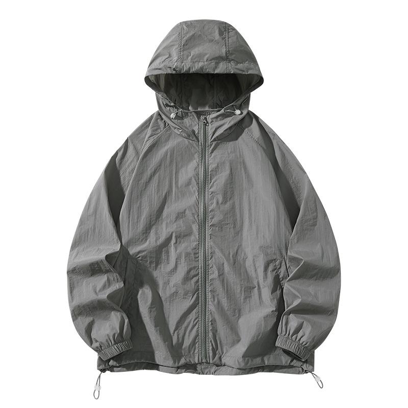 Dopamin UV-Schutz Partner-Windjacke: Leichte, atmungsaktive Sommer-Hautbekleidung für Männer und Frauen, ideal zum Klettern und für Outdoor-Aktivitäten.