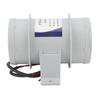 3 Inch Ventilation Fan Blower High Efficiency Stable Performance Plastic Inline Air Blower for