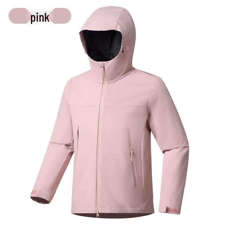 Spring & Autumn Outdoor Hiking Windproof Waterproof Jacket for Men & Women