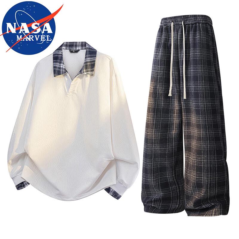

NASA MARVEL Men s Layered Long Sleeve Sweatshirt L