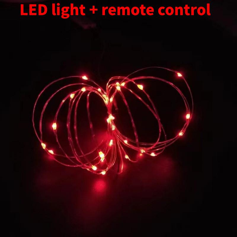 Kupferdraht Lichterkette mit Fernbedienung für Weihnachtsfeierlichkeiten