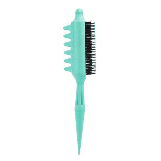 Curl Defining Brush Pointed Tail Reduces Frizz Anti-static Hair Comb Portable Men Women Hair Volumizing Detangling Bristles Brush