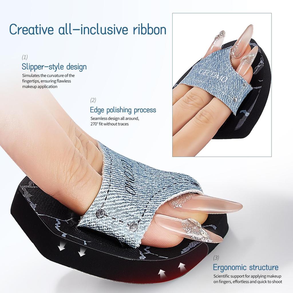 GECOMO Makeup Sponge Puff - Hot Selling New Makeup Cotton Puff For Flawless Application And Blending