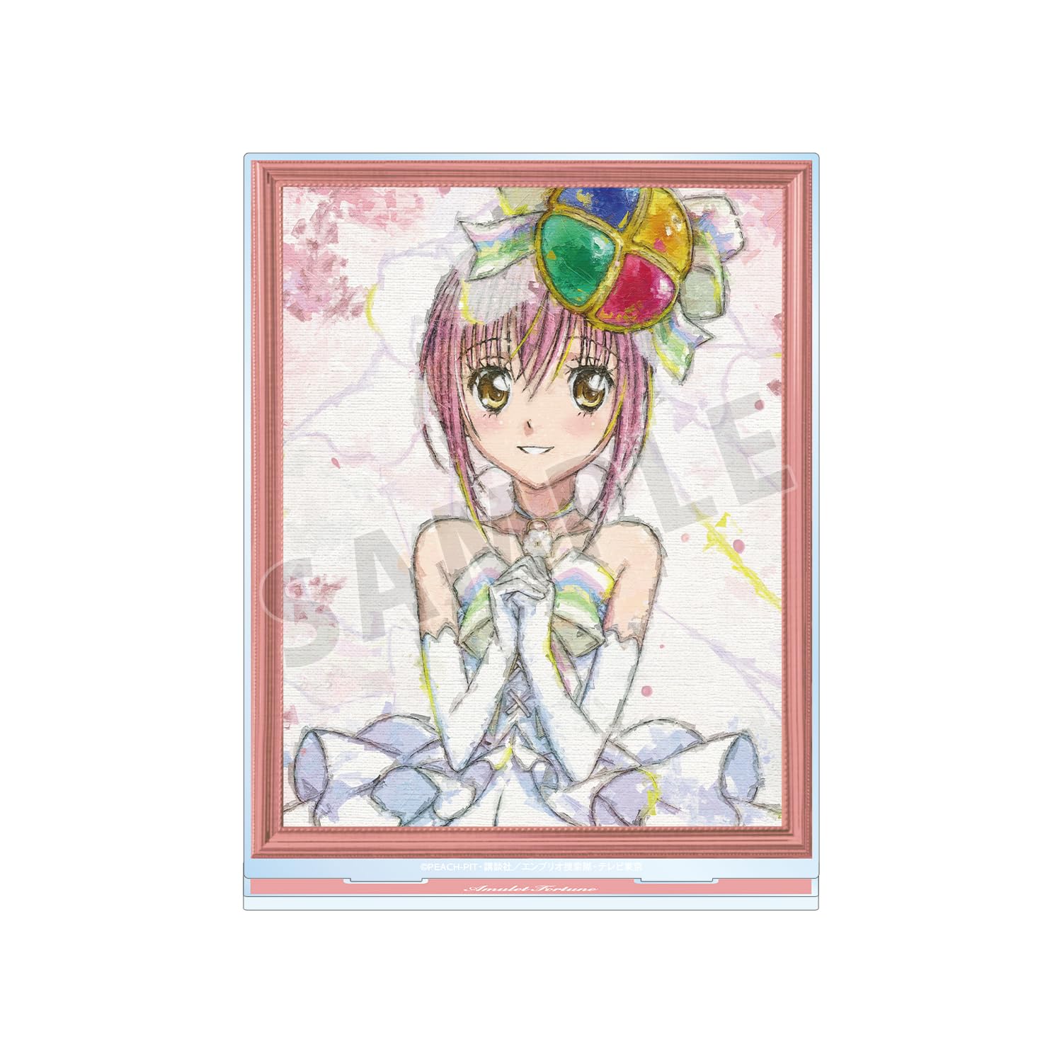 

ТВ Аниме Амулет Фортуны Гранж ХОЛСТ Большая акриловая подставка Shugo Chara!