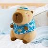STARTIST Soft Capybara Plush Toy Simulation Cute Plush Capybara Doll Car Decorative Capybara Plush Doll Hugging Gifts for Girls Adults Blue 30cm