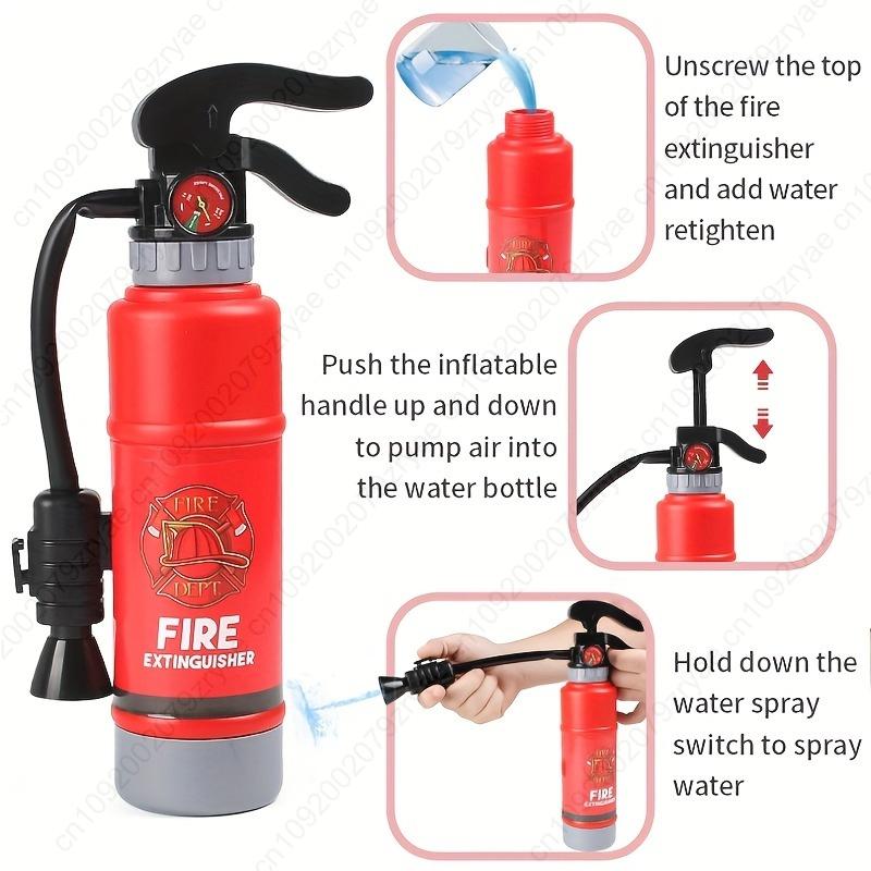 Mini-Spaß-Feuerlöscher, Neuartige Wasserspielzeuge, Verspieltes Gadget | Leichtes Spielzeug, Langlebiger Kunststoff, Lustiges Outdoor-Spielzeug, Strandspielzeug