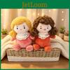 Plush Rainbow Girl Doll With Curly Hair Soft Toy For Kids Birthday Gift