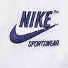 Nike Sportswear Zippered Hooded Loose Long Sleeve Jacket Men jackets White HJ2041-100