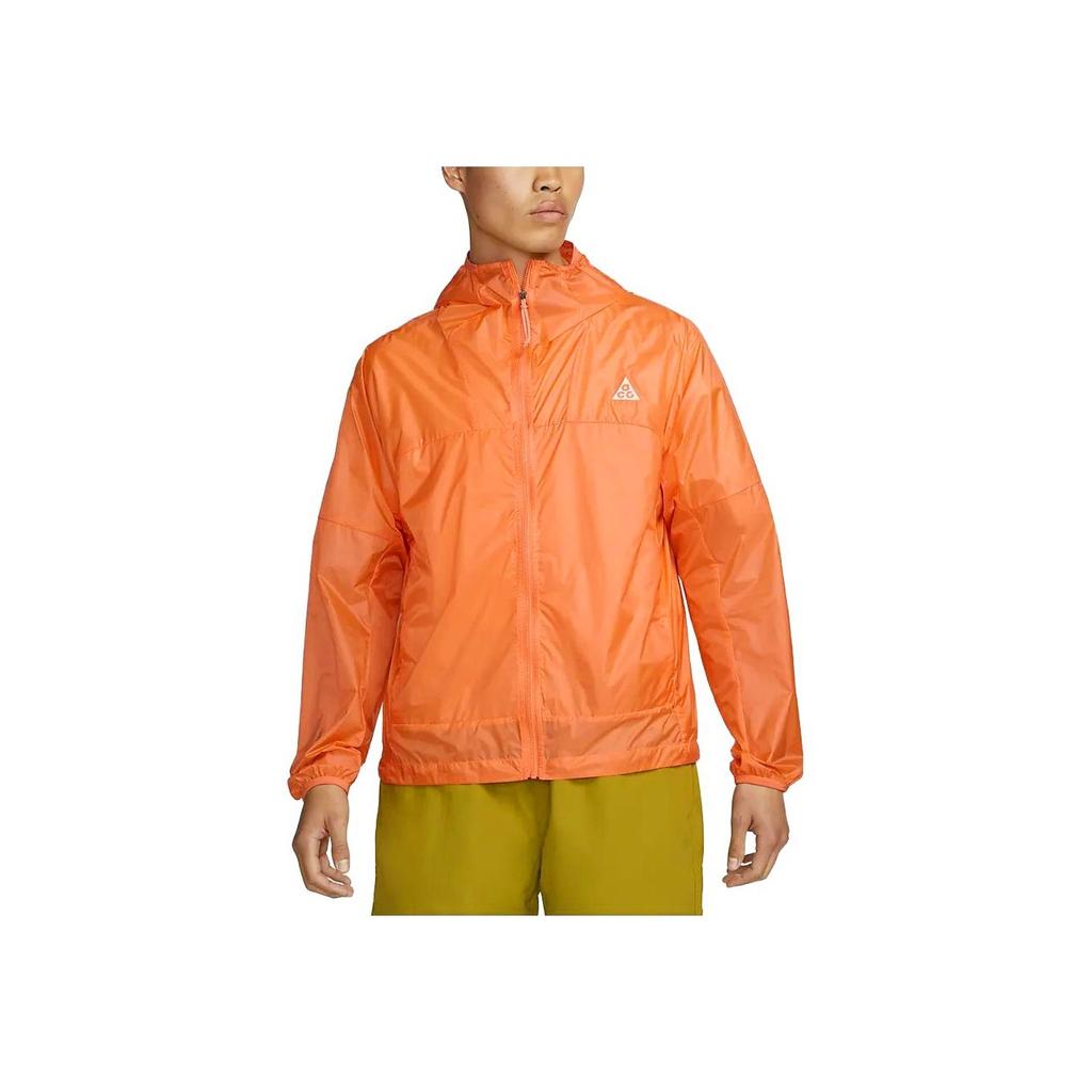 Nike Cinder Cone Windbreaker Jacket Men Outerwear Orange DB0979-885