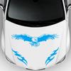 3pcs The Eagle Fire Totems Car Sticker DIY Modelling Hood Vinyl Decals Accessories Sports Wings Car Racing Stripes Cover Sticker