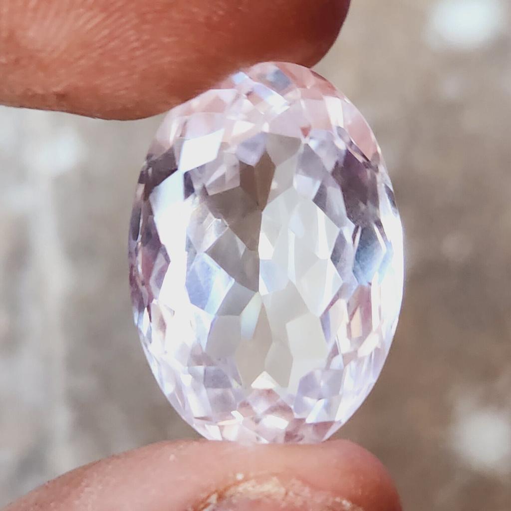 CERTIFIED Flawless 36 Ct Oval Shape White Montana Sapphire Loose Gemstone