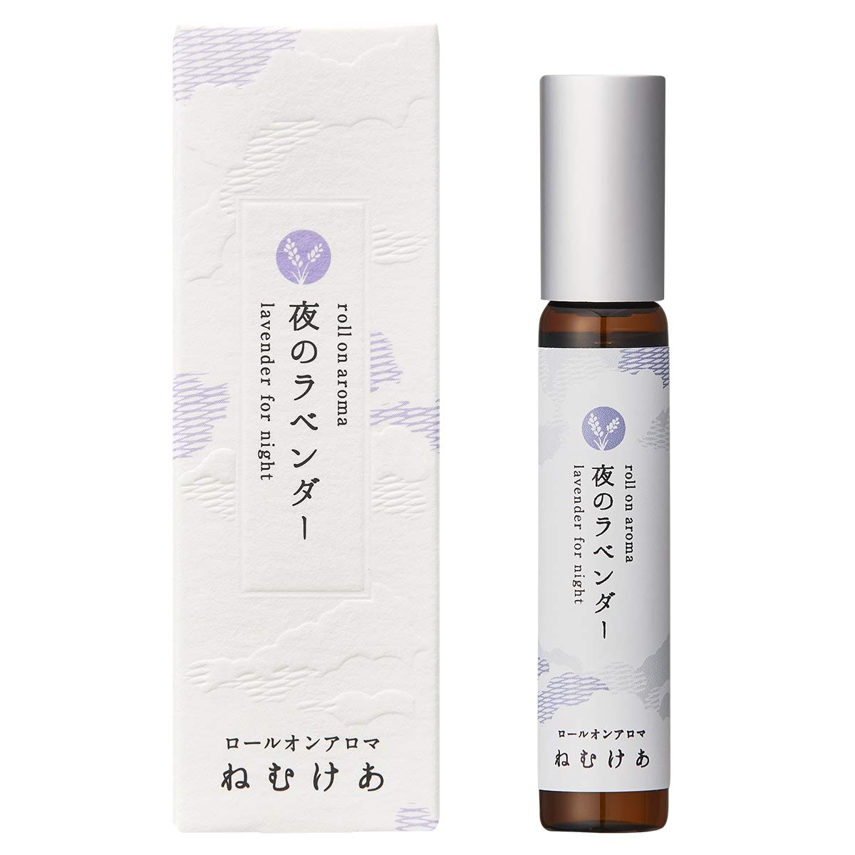

Ichida Shoten Aroma Nemukea Night Lavender 7mL Natural aroma to help you relax ingredients Roll-on 100% plant-derived жовтий