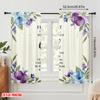 2pcs 2D Flat Printing Drapes Fear Not I Am Your God Polyester Without Electricity 0 Perfect for Indoor Celebrations Studio