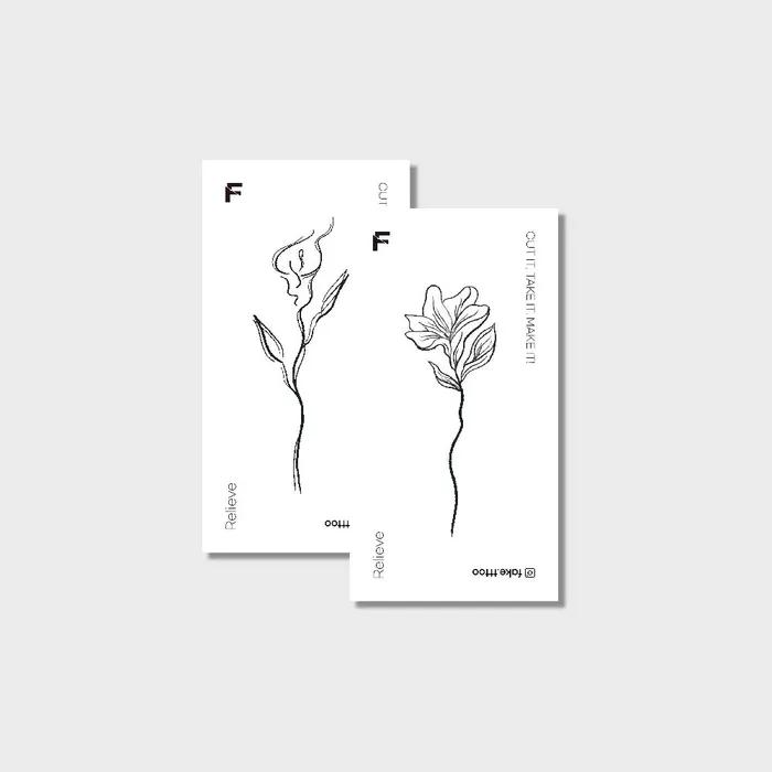 

CL tattoo sticker set