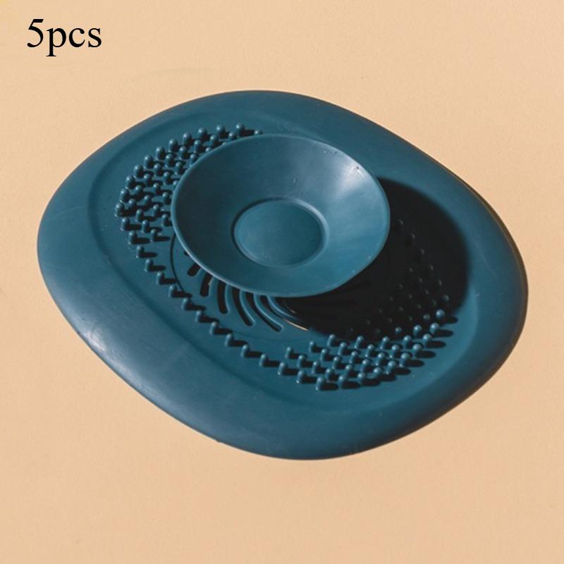 Dusche Bodenablauf Abdeckung Filter, Badezimmer Haarfänger Stopper, Küchenspüle Drucktyp Bodenablaufabdeckung, Küchenspülenstöpsel.