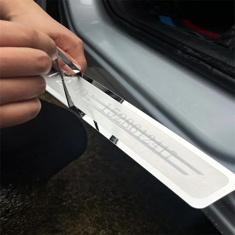 For Evolute i-Sky i-Joy I-pro i-Jet i-SPACE i-VAN Stainless Scuff Plate/Door Sill Door Sill Scuff Plate Door Sill Accessories