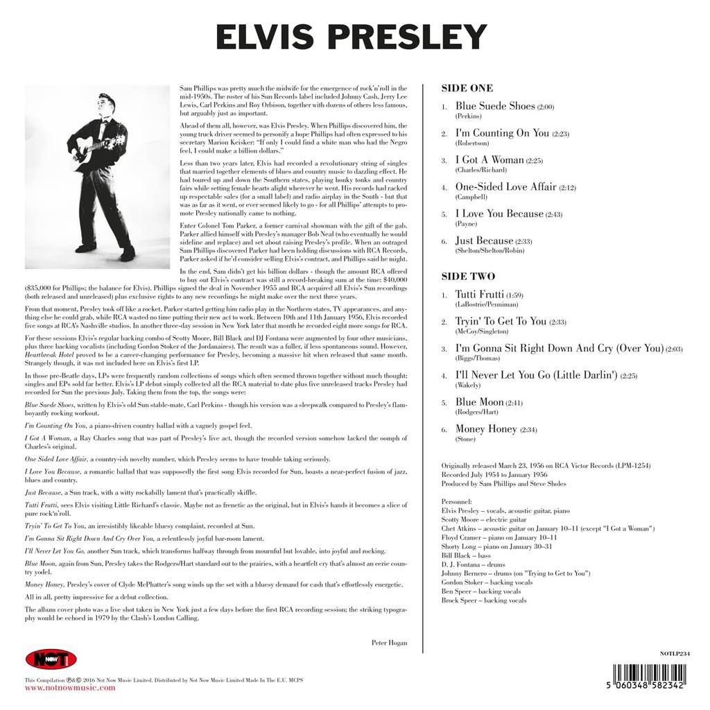 Elvis Presley (Green Vinyl) [Import][Analog]