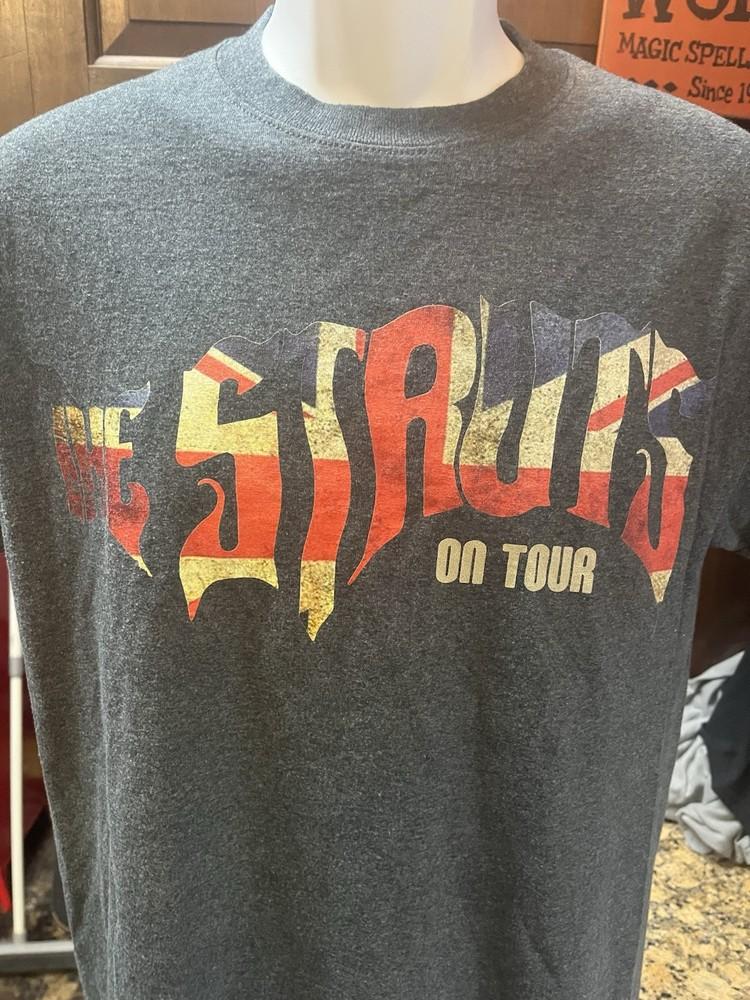 The Struts Music For Lovers Blue Gray T-Shirt Medium Unisex T-Shirt XXXXL