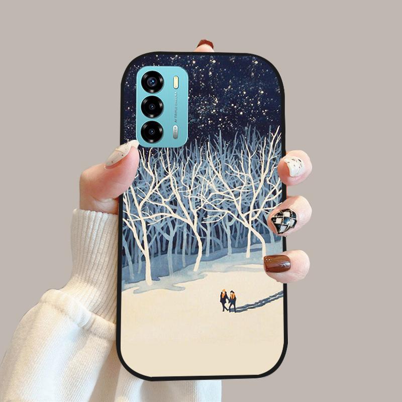 Für ZTE Blade V40 Vita Mode Hülle 8045 Weiche Silikon Rückseite Für ZTE Blade A72 Hülle A 72 4G Handy Schutzhülle Fundas Para