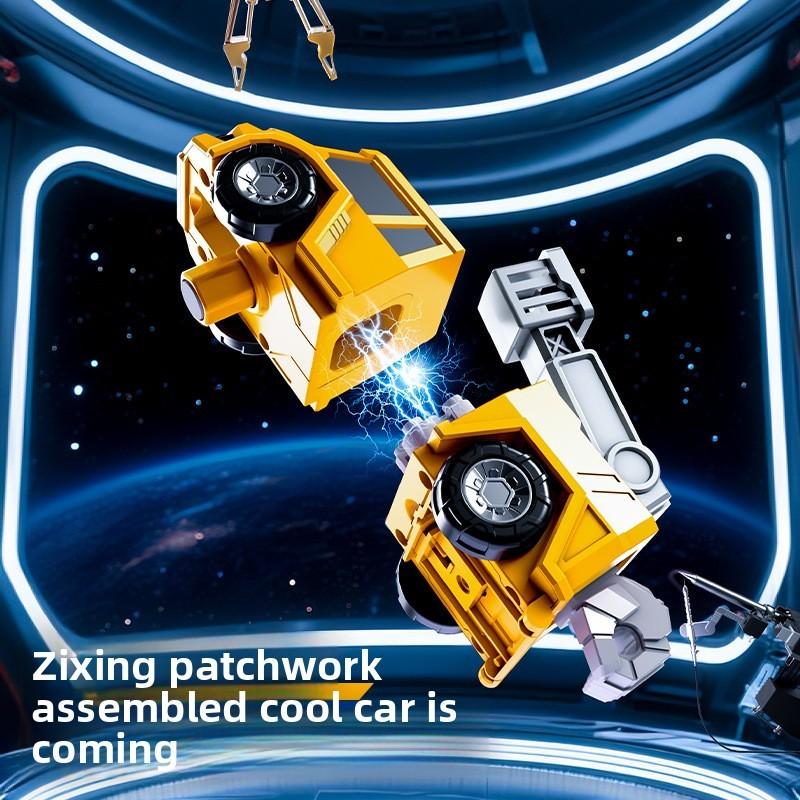 Childrens Magnetic Car Robot Toy With Assembly And Developmental Features For Boys And Girls