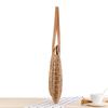 Women Boho Woven Handbag Summer Beach Tote Straw Bag Round Rattan Shoulder Bag