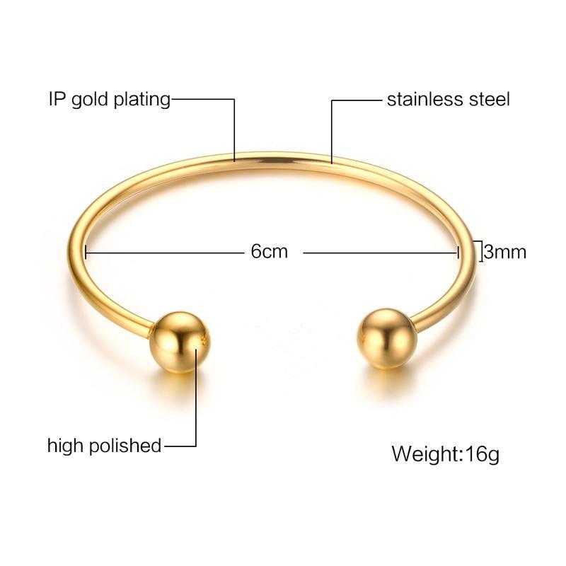 Trendy Round Circular Open Knot Cuff Bangle Bracelets For Women Elegant GoldColor Jewelry Noeud Armband Pulseiras