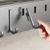 Wall Mounted Kitchen Knife Pot Cover Storage Rack Chopstick Cage Household Cutting Board Knife Integrated Storage Organizer