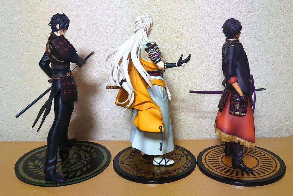 [USED] Max Factory Touken Ranbu ONLINE Okurikara Shokudaikiri Mitsutada Kogitsunemaru